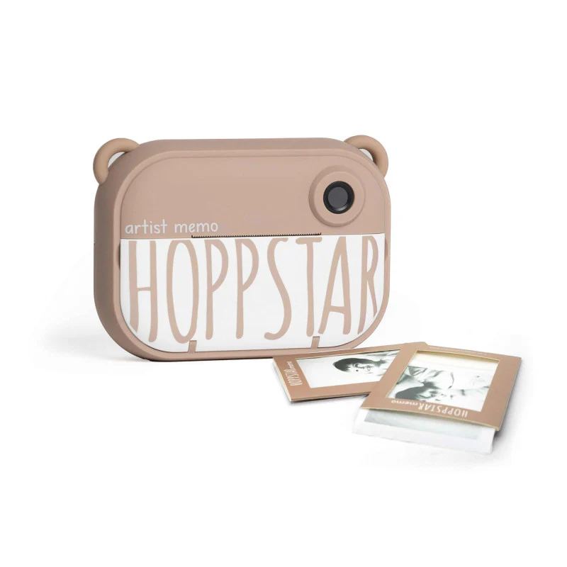 Hoppstar Máquina Fotográfica Digital Artist com jogo de memória - Almond