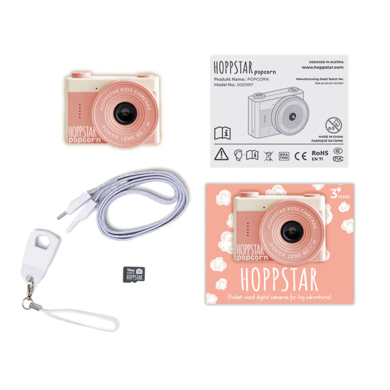 Hoppstar Máquina Fotográfica Digital Popcorn Sorbet - Image 5