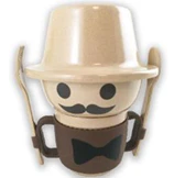 HUSK'S BABY Conjunto Refeição 5peças Castanho