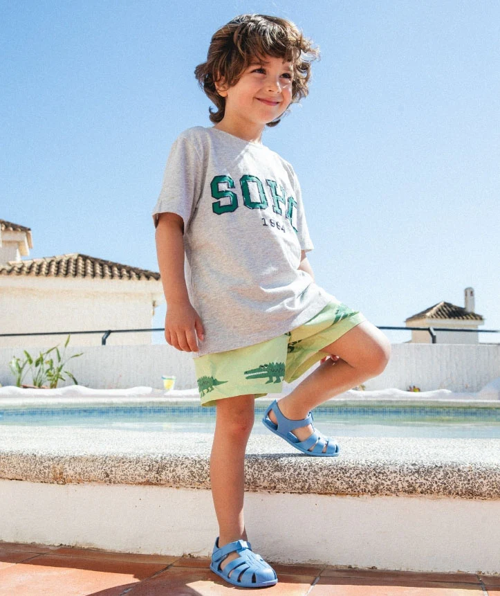 Igor Barefoot Sandália Nemo Solid Azul - Image 6
