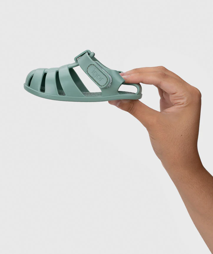 Igor Barefoot Sandália Nemo Solid Matcha - Image 3