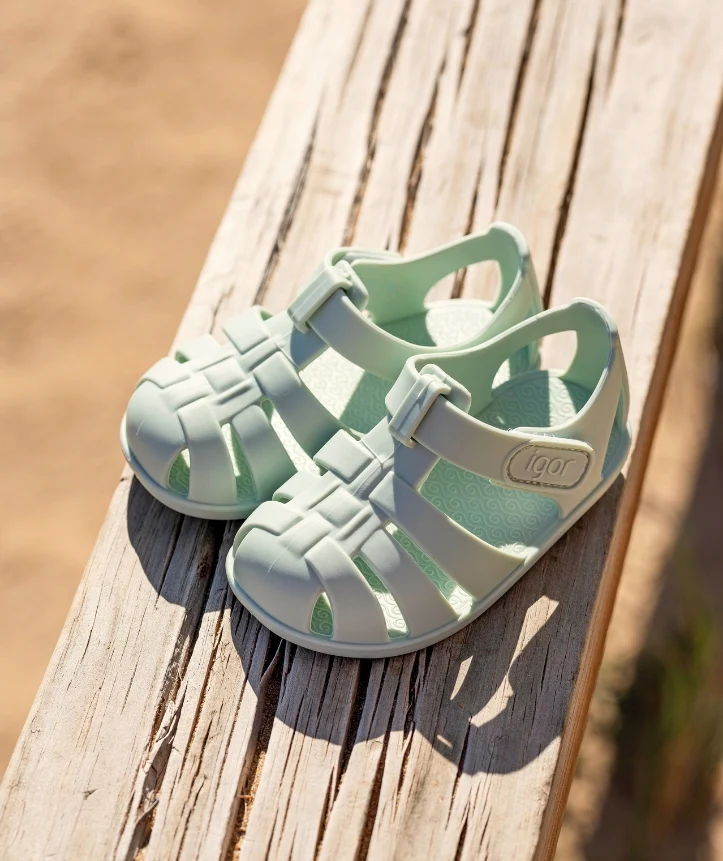 Igor Barefoot Sandália Nemo Solid Menta - Image 5
