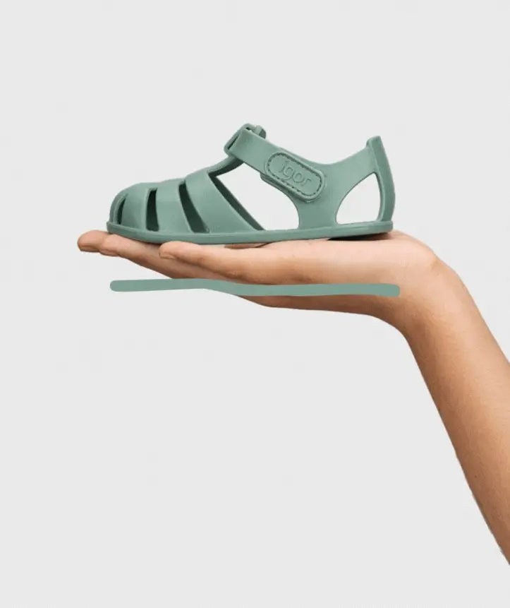 Igor Barefoot Sandália Nemo Solid (Verde) - Image 5