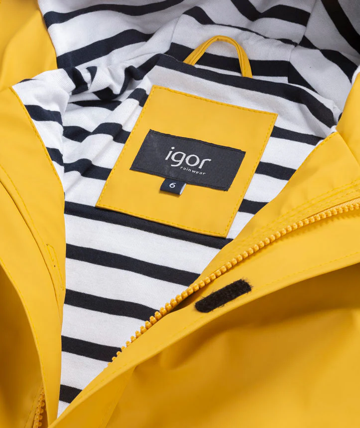 Igor Casaco meia estação impermeável Amarelo - Image 3