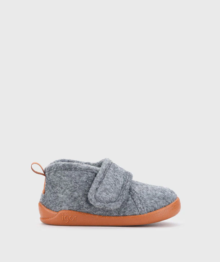 Igor Barefoot Pantufa HOMIE GRIS/CARAMELO
