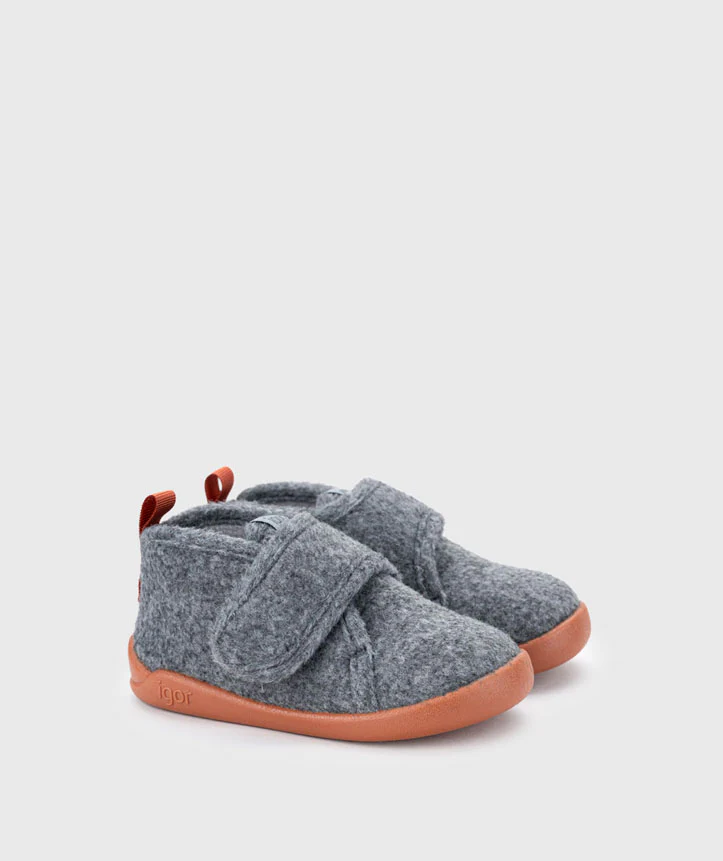 Igor Barefoot Pantufa HOMIE GRIS/CARAMELO - Image 2