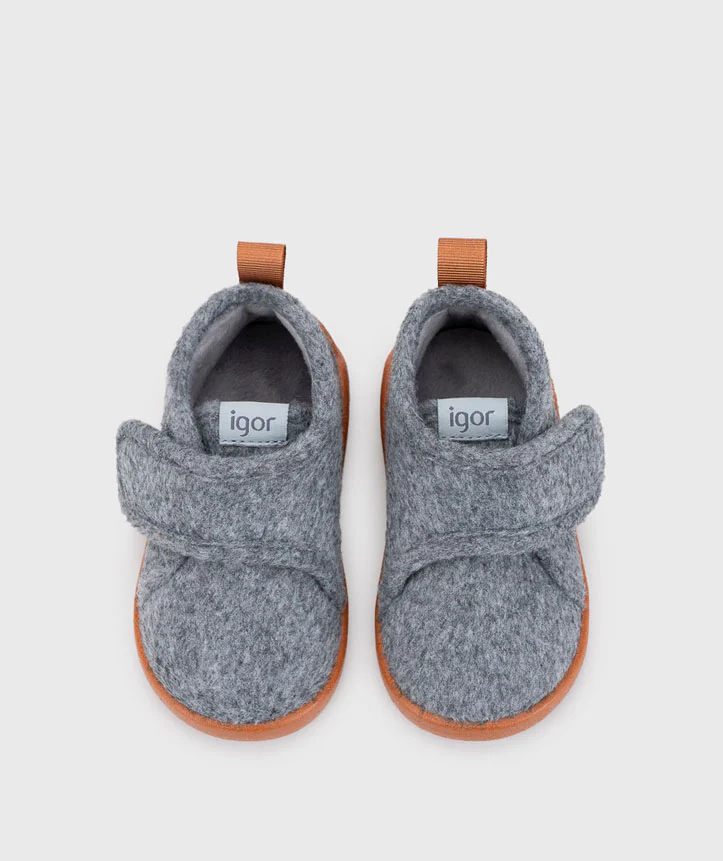 Igor Barefoot Pantufa HOMIE GRIS/CARAMELO - Image 5