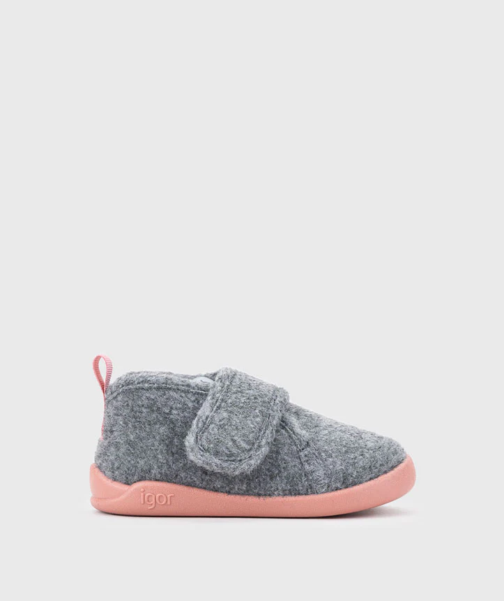 Igor Barefoot Pantufa HOMIE GRIS/ROSA - Image 2