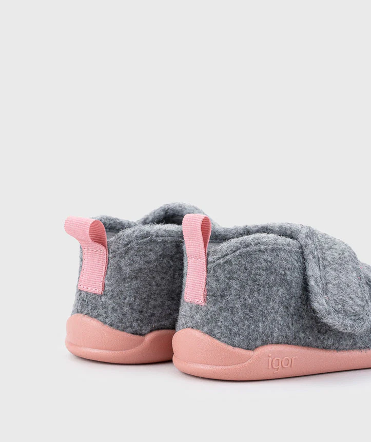 Igor Barefoot Pantufa HOMIE GRIS/ROSA - Image 5
