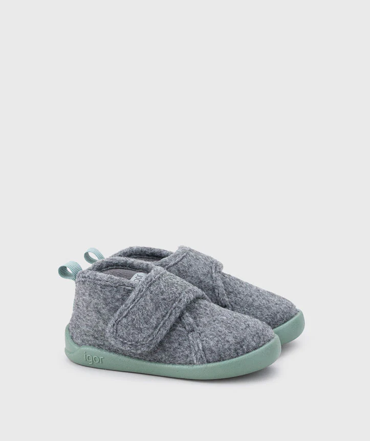 Igor Barefoot Pantufa HOMIE GRIS/VERDE