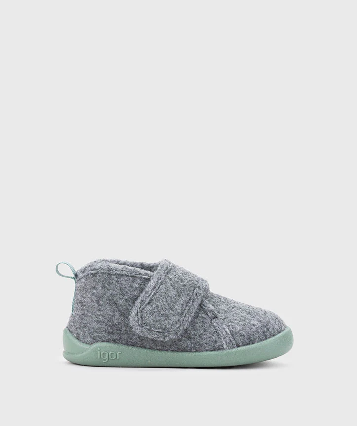 Igor Barefoot Pantufa HOMIE GRIS/VERDE - Image 2
