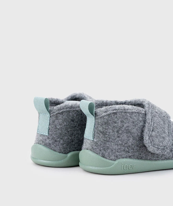 Igor Barefoot Pantufa HOMIE GRIS/VERDE - Image 5