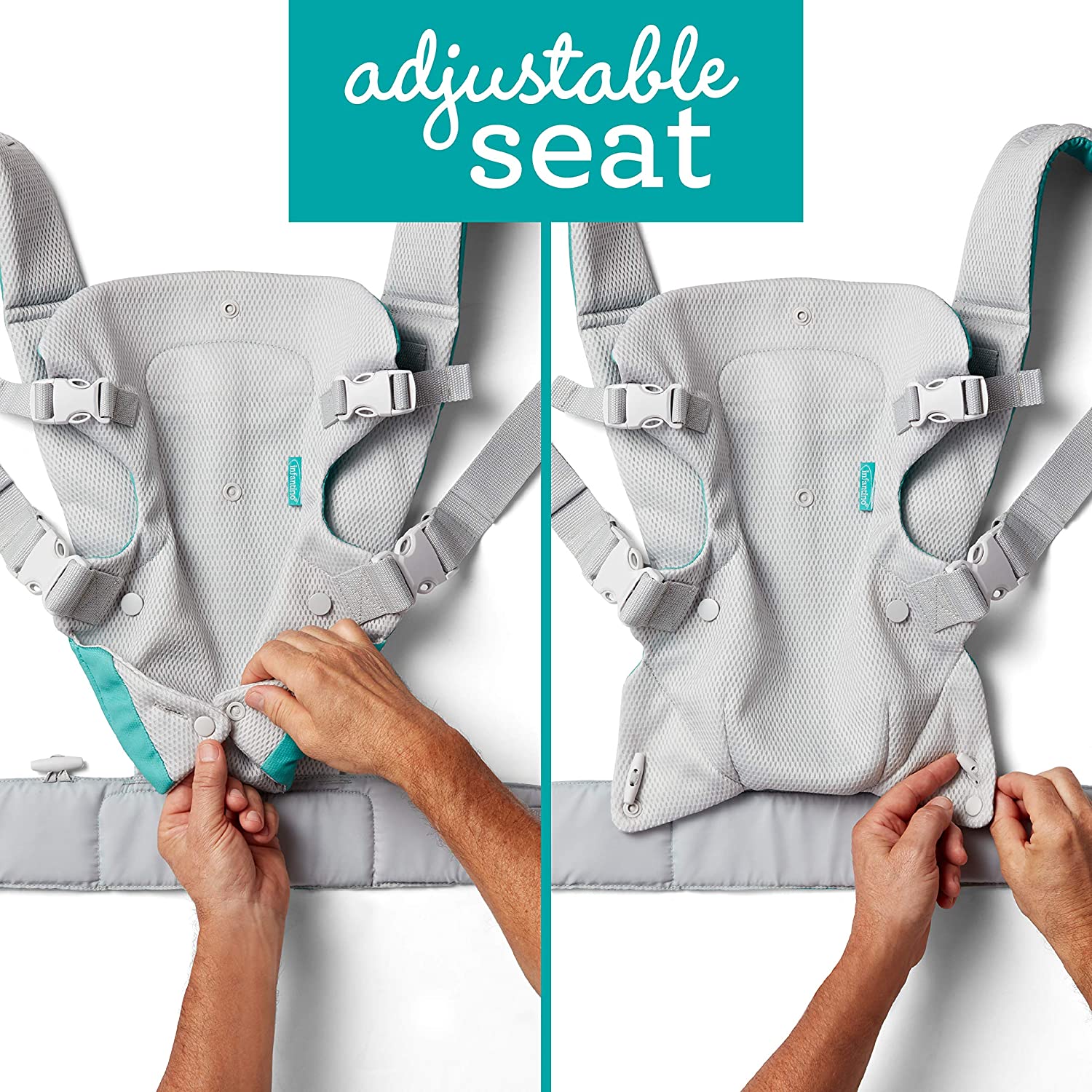 Infantino Mochila Flip 4 em 1 convertible light & airy - Image 5