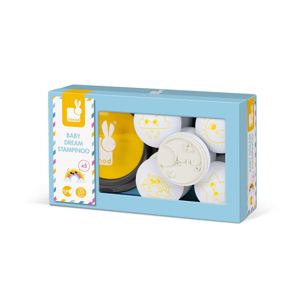 Janod 5 Carimbos Stampinoo baby dream - Image 4