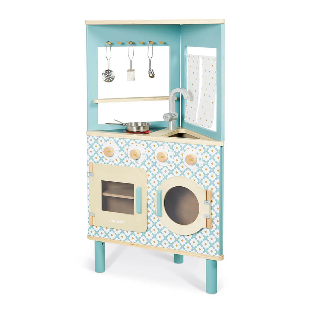 Janod Cozinha Triangular em azul