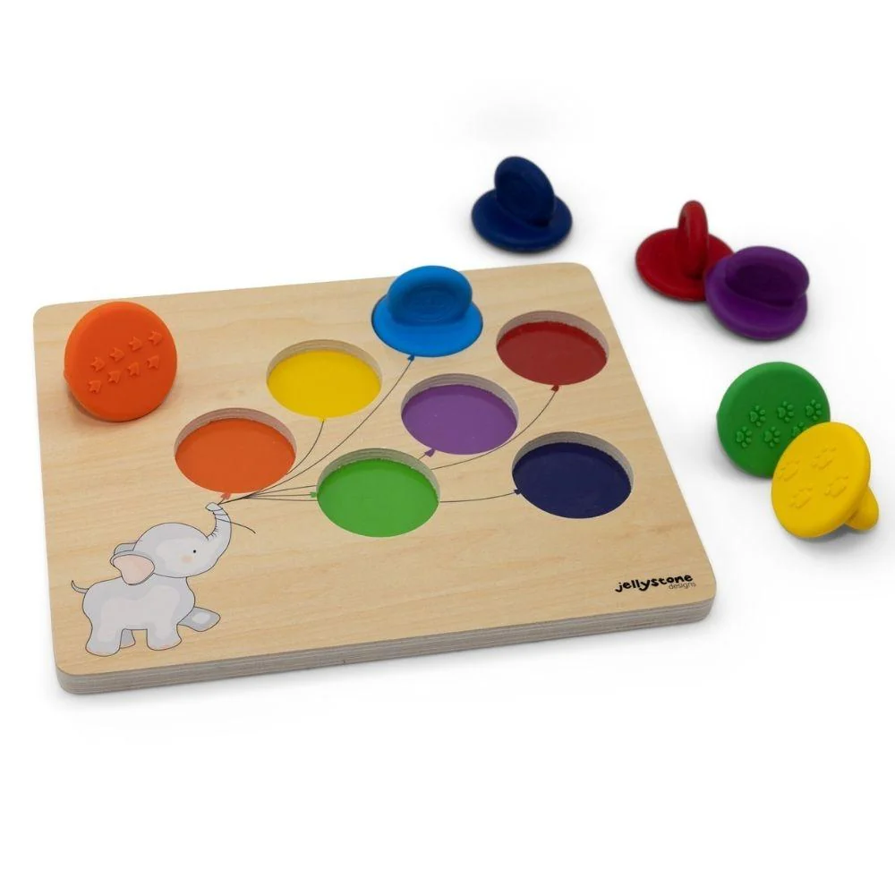 Jellystone- Elefante com balões - Conjunto de carimbos para plasticina - Image 2
