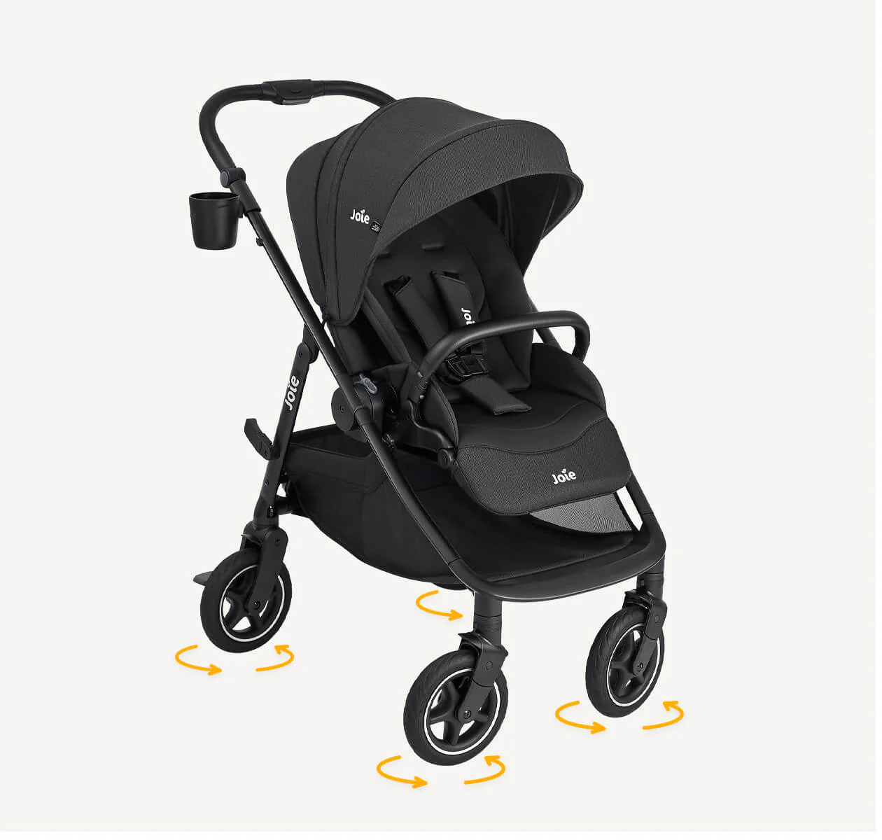 Joie carrinho de passeio compacto versadrift - até 22kg