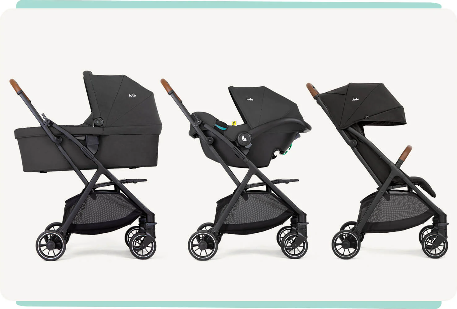 Joie Carrinho de passeio compacto Pact PRO até aos 22kg - Image 2