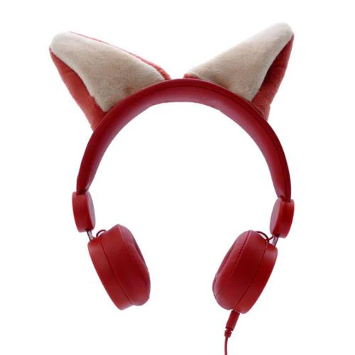 KidyWolf Headphones c/fio Raposa - Image 2