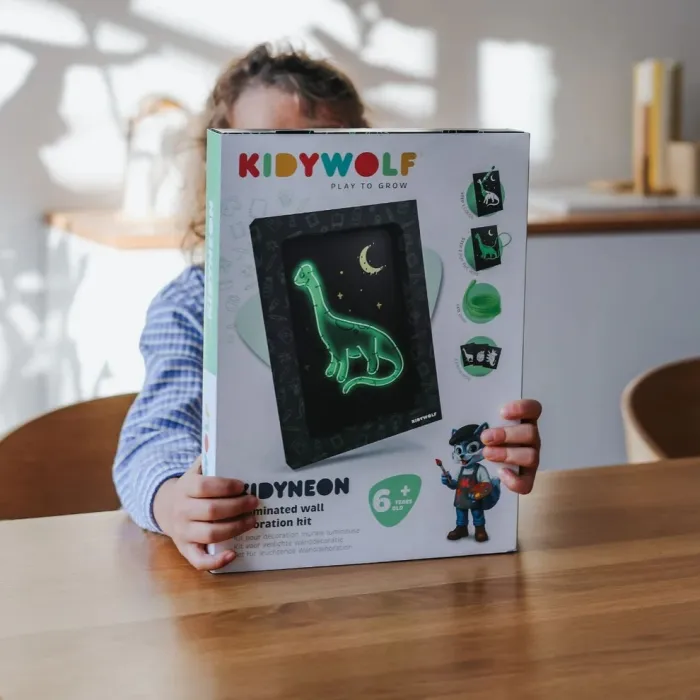 KidyWolf Kit Decoração Luminosa Parede - Dinossauro - Image 4