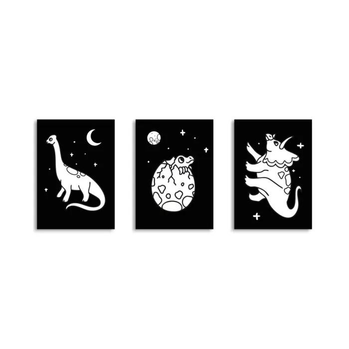 KidyWolf Kit Decoração Luminosa Parede - Dinossauro - Image 7