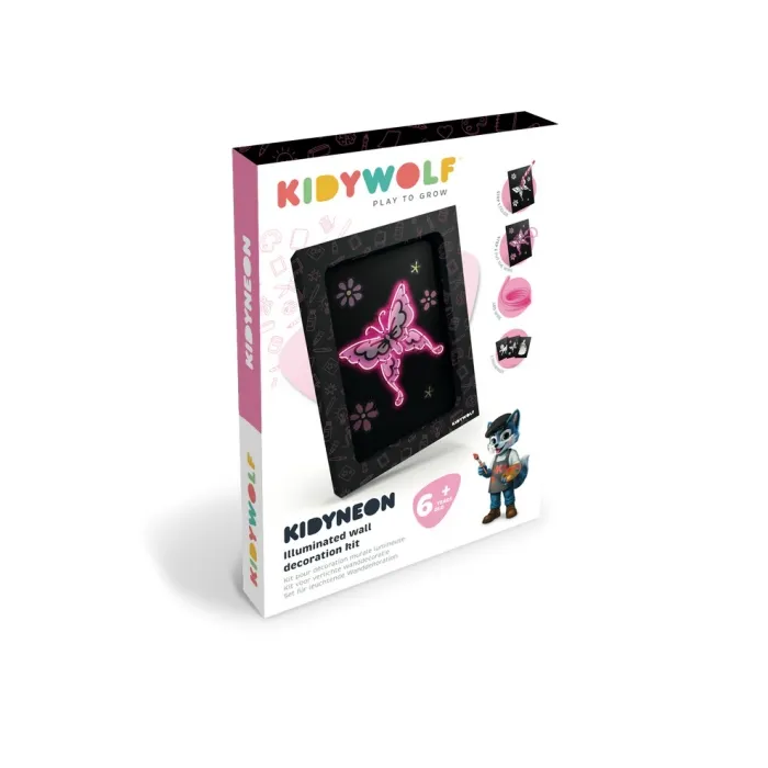 KidyWolf Kit Decoração Luminosa Parede - Fantasia