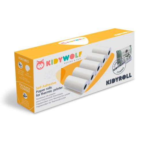 Kidywolf Recargas papel máquina fotográfica - Image 2