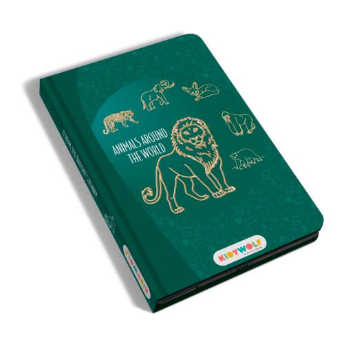 KidyWolf Tablet de desenho com caneta - Animais Selvagens