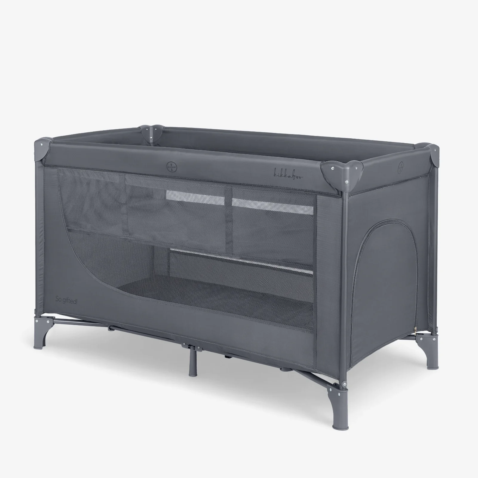 Kikkaboo Berço de bebé cama de Viagem So Giffted Grey