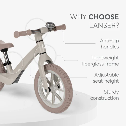 Kikkaboo Bicicleta de equilíbrio Lancer - Image 2