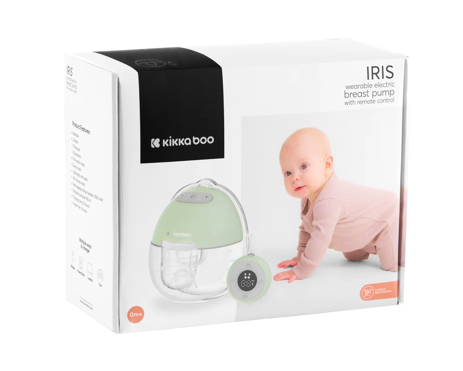 Kikkaboo bomba Extrator de leite HANDS-FREE Iris - Image 4