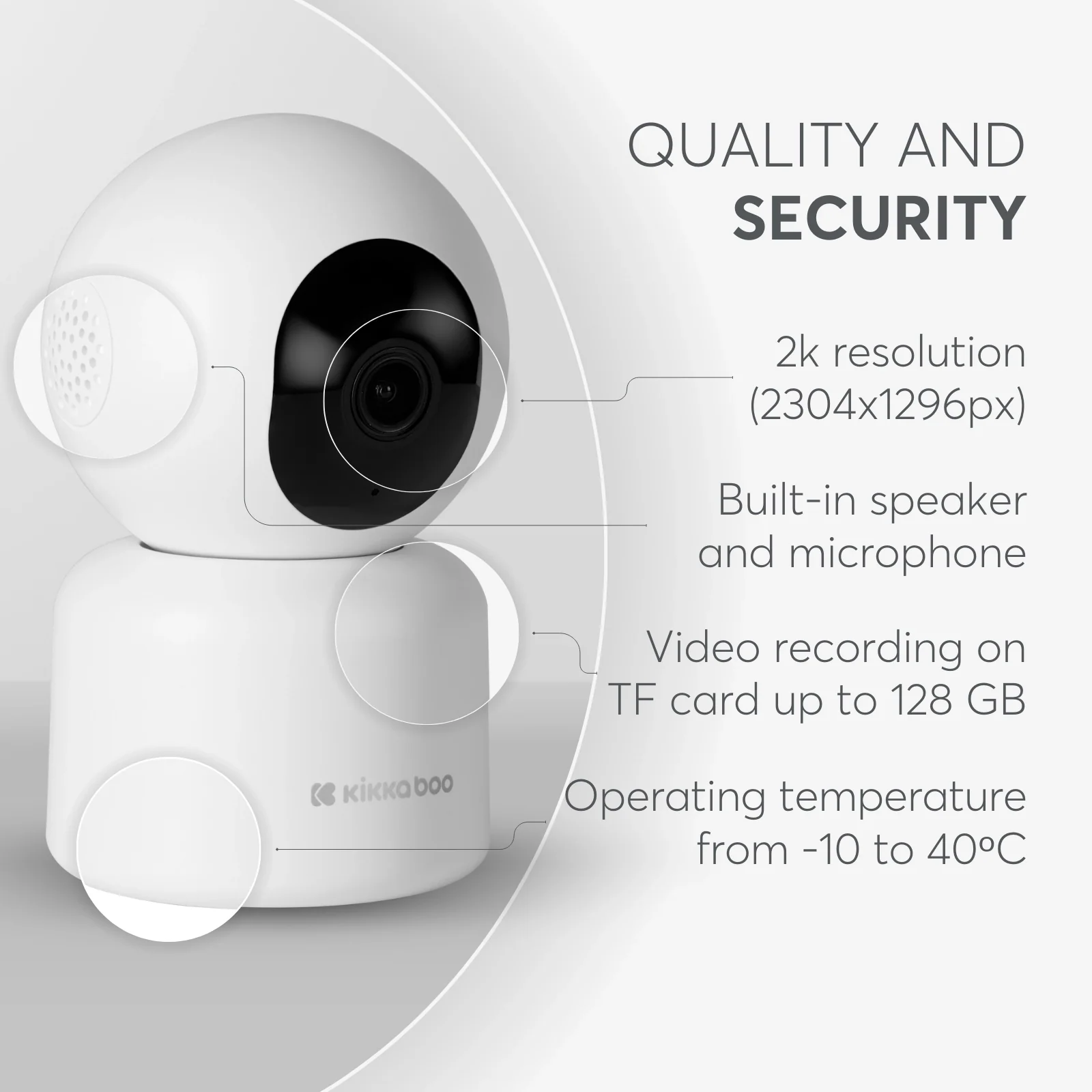KikkaBoo Câmara de vigilância ARLO wi-Fi - Image 7