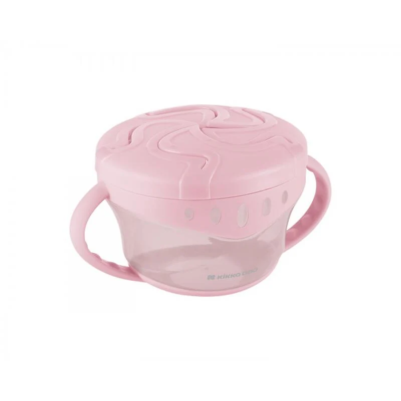 Kikkaboo Porta snacks -- Snack - Me - Up Pink