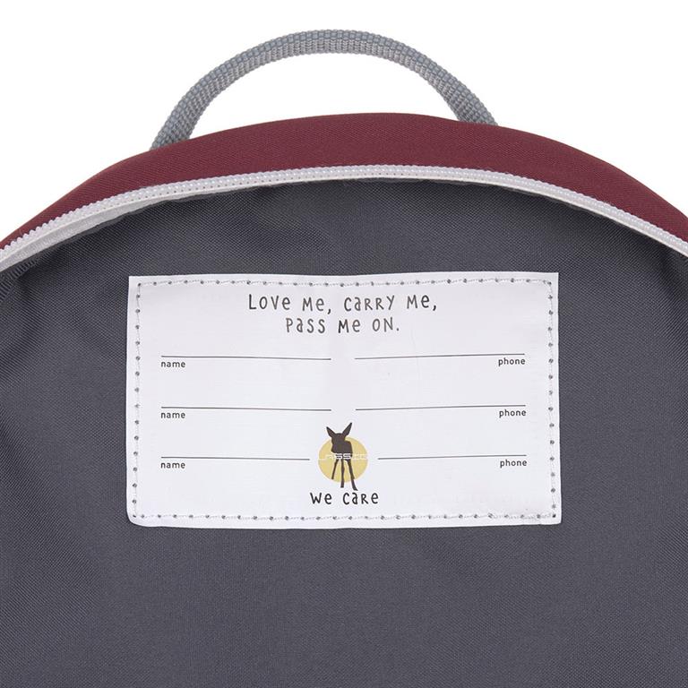 Lassig Mochila infantil pré-escolar mini About Friends Bear Brown - Image 10