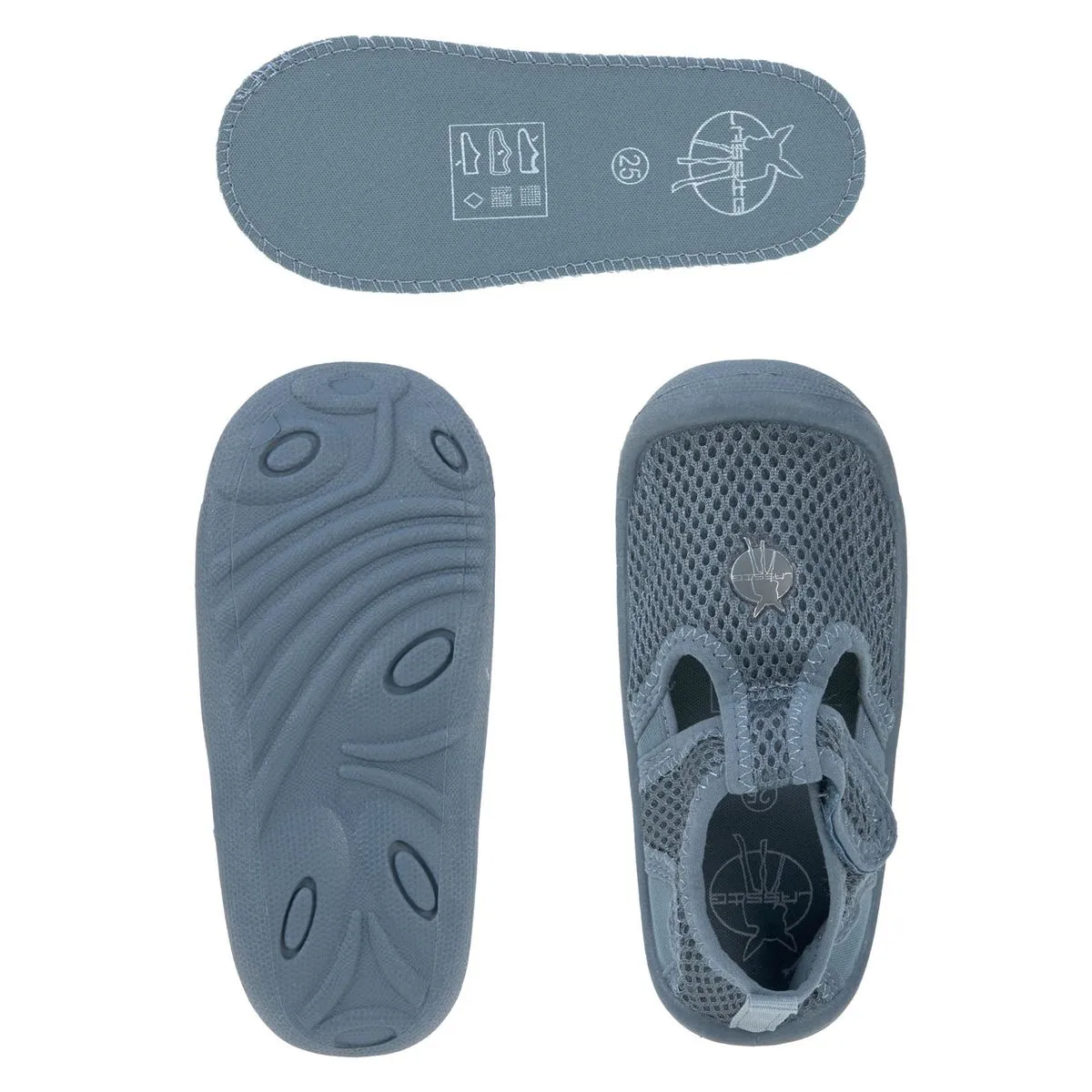 Lassig Sandália Sapatos de Praia/Piscina (AZUL ESCURO) - Image 4