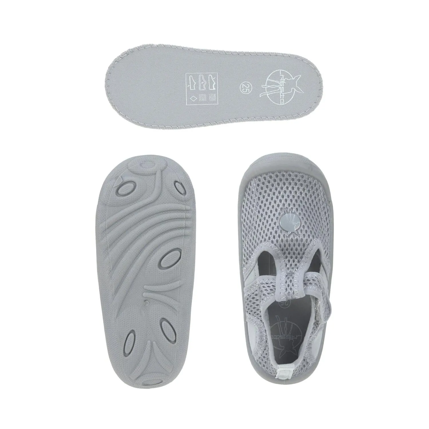 Lassig Sandália Sapatos de Praia/Piscina (CINZA) - Image 3