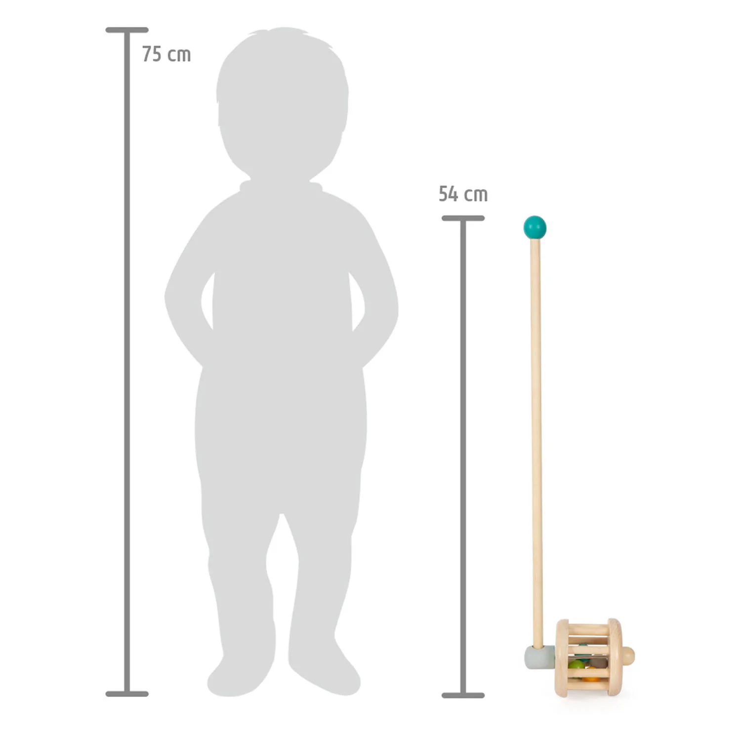 Small Foot - Chocalho de empurrar - Image 3