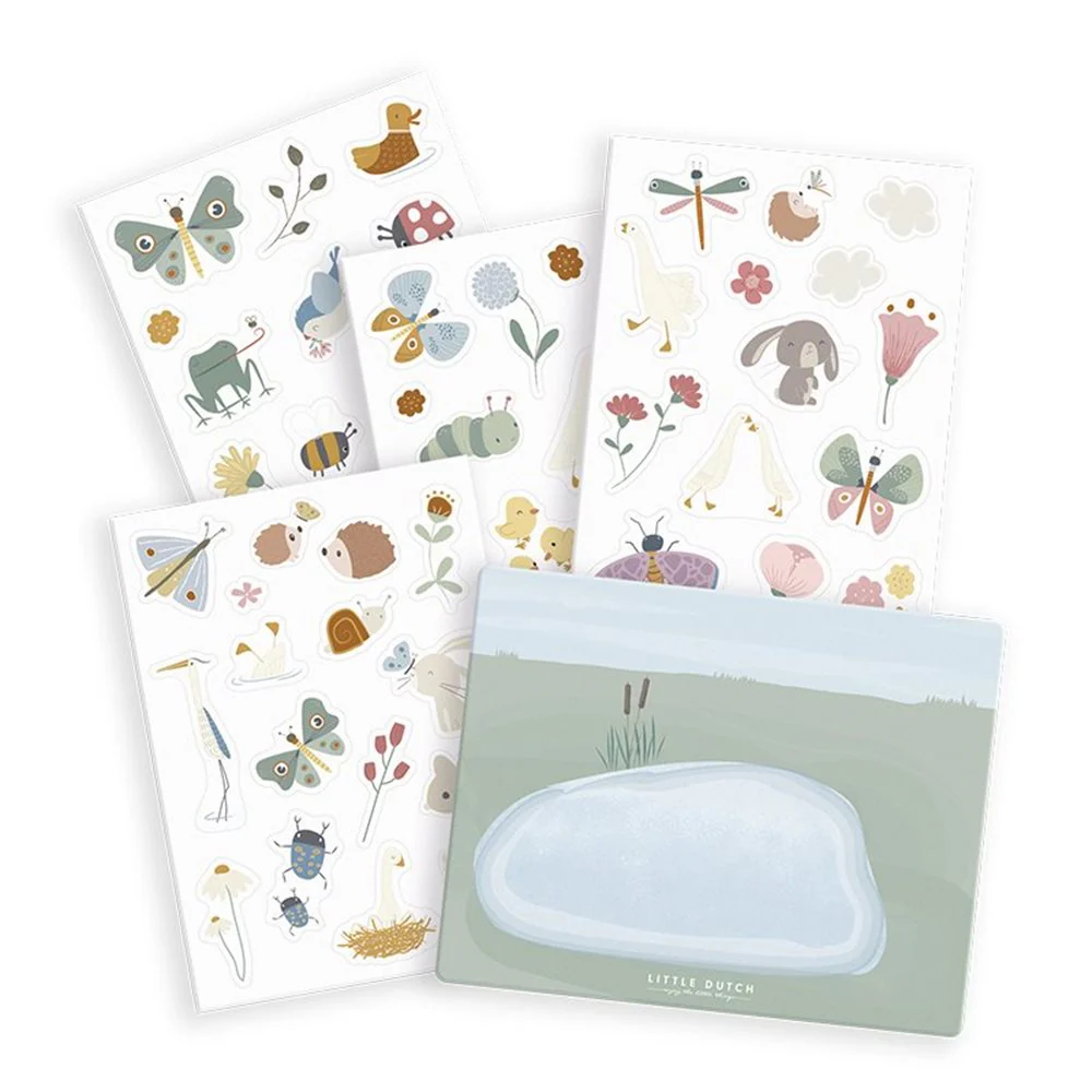 Little Dutch Autocolantes Vidro – Flowers & Butterflies - Image 4