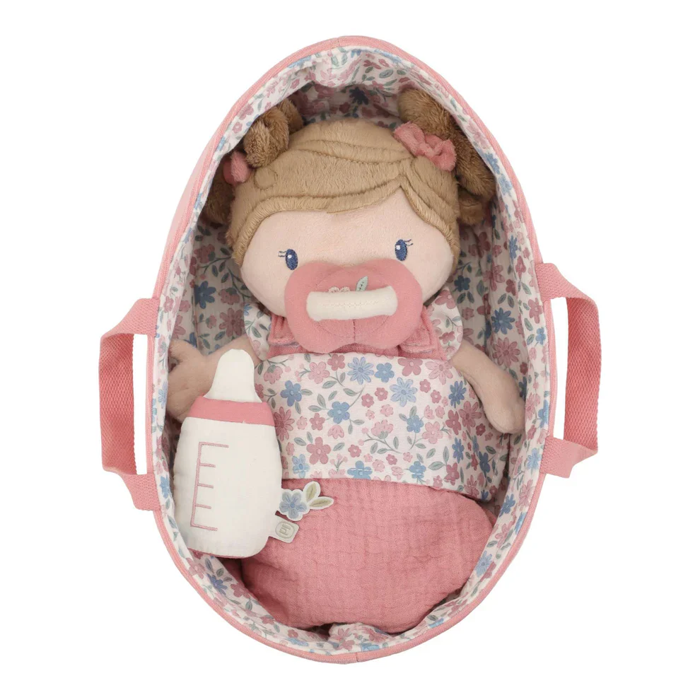 Little Dutch Boneca com alcofa ROSA - Image 6