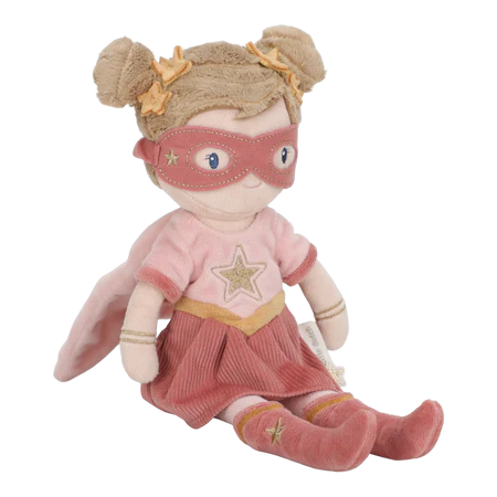 Little Dutch Boneca Super Heroína Rosa 35cm - Image 5