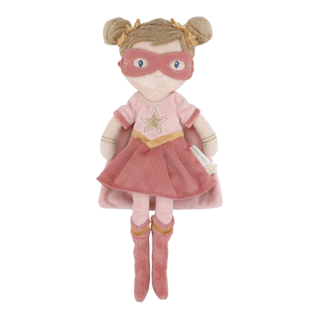 Little Dutch Boneca Super Heroína Rosa 35cm - Image 6