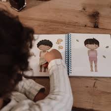 Little Dutch Livro Autocolantes - Dress Me Up - Jim and Friends Forest Friends - Image 4