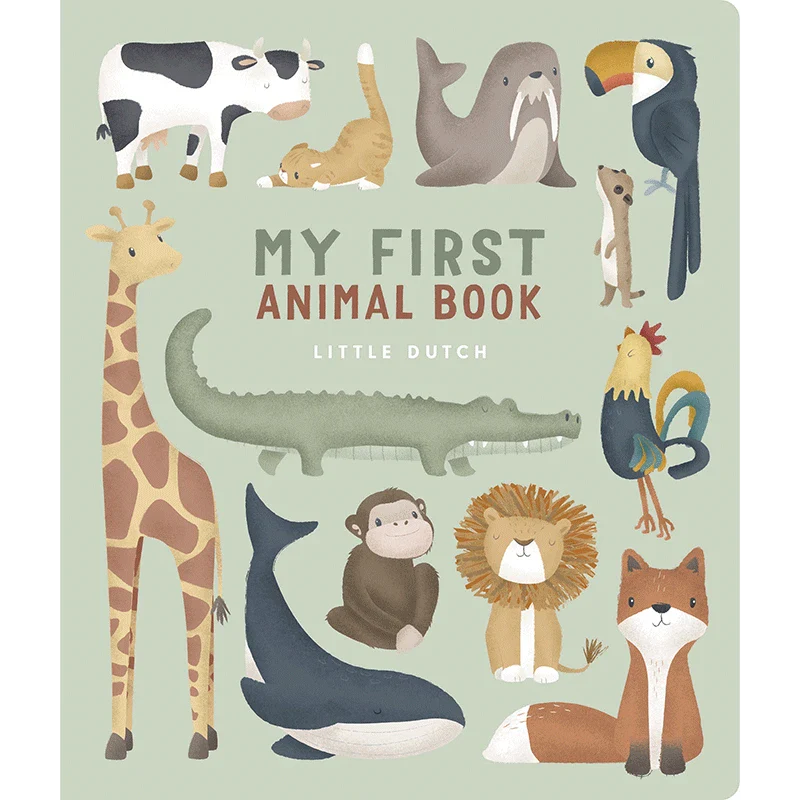 Little Dutch Livro em Inglês My First Animal Book