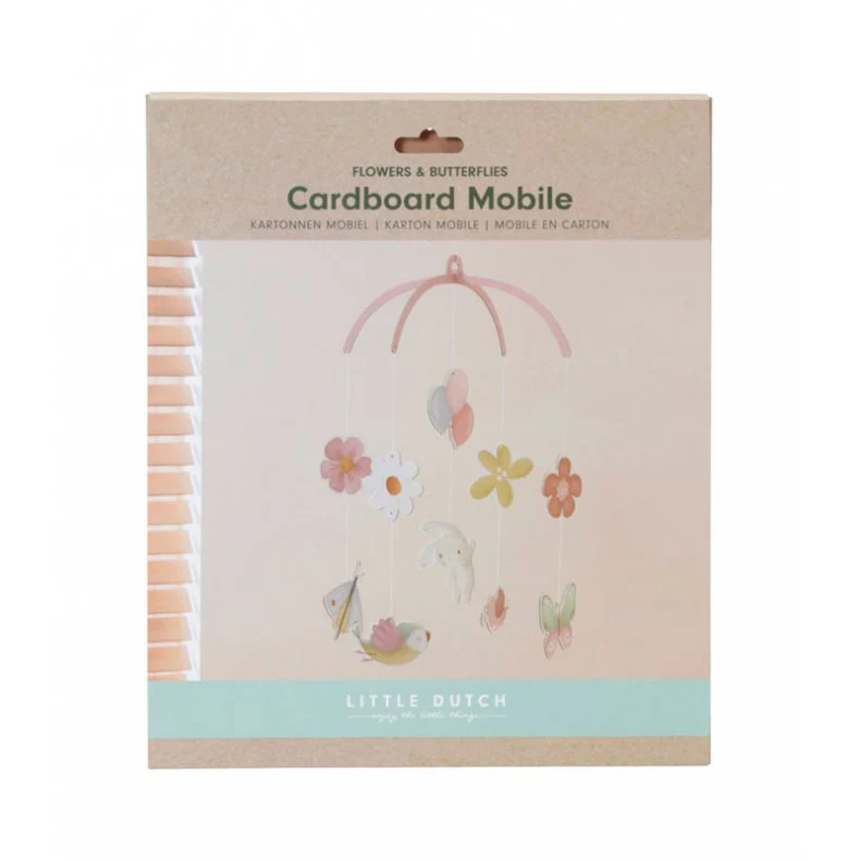 Little Dutch Mobile de Cartão - Flowers and Butterflies - Image 3
