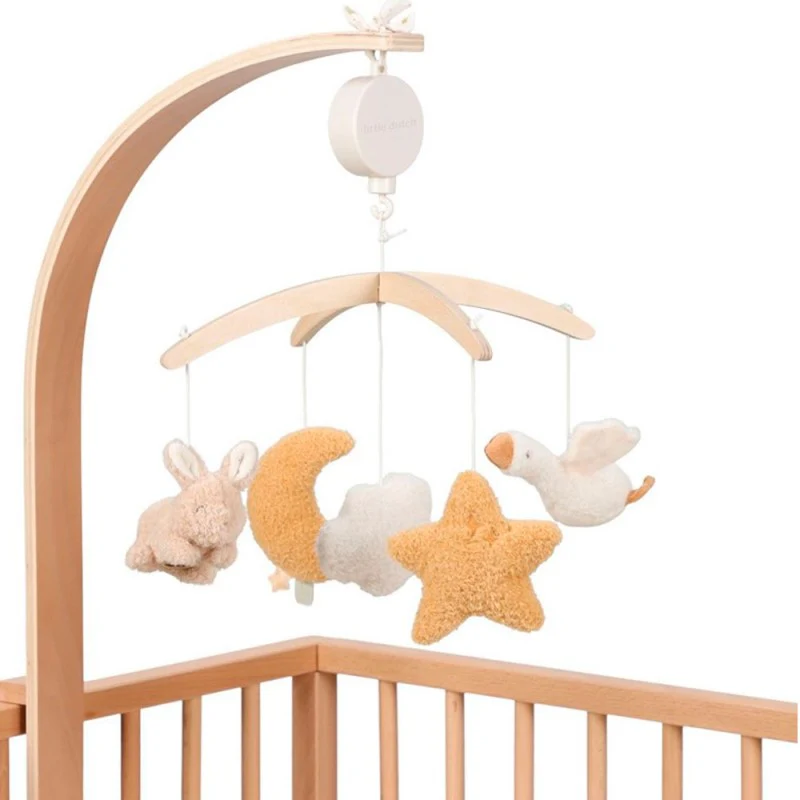 Little Dutch Mobile Musical de Madeira Newborn Naturals - Image 5