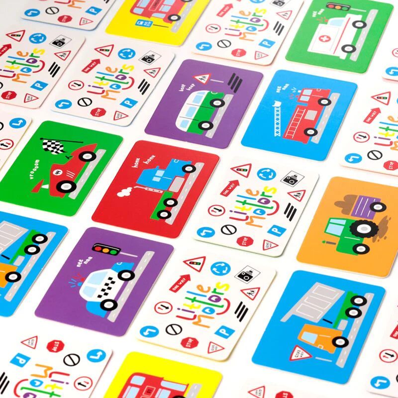 Puckator - Little Motors-carros - Set de cartas de memória para crianças - Image 3