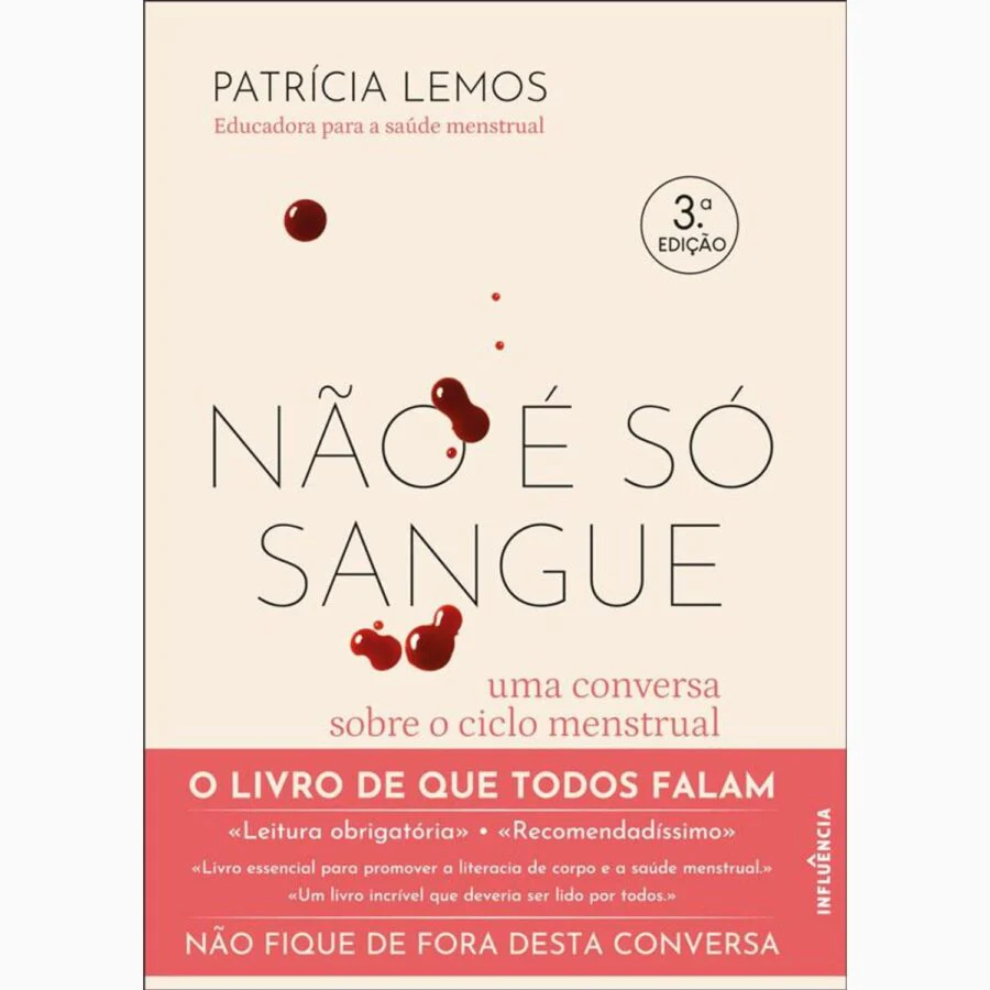 Livro Não é só Sangue de Patricia Lemos