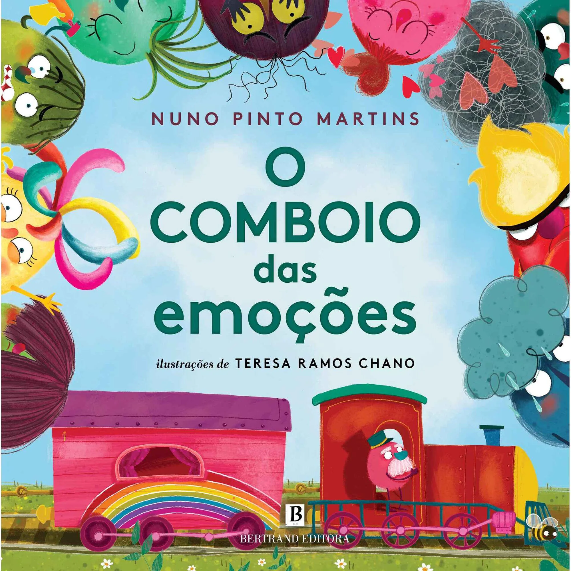 Livro O Comboio das Emoções de Nuno Pinto Martins