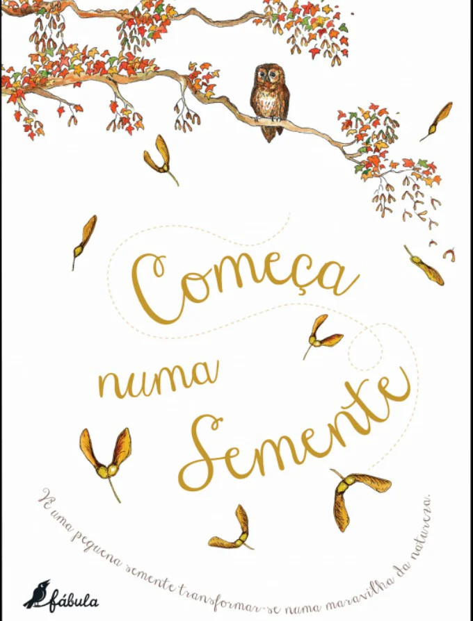 Livro Tudo começa numa semente de Laura Knowles