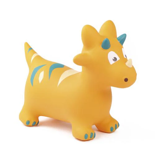 Ludi Dinossauro Saltitante Amarelo